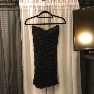 Strapless Black Dress